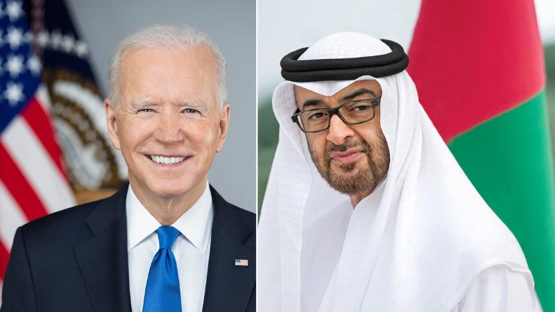 UAE President to make first official visit to US; to meet US President Biden at White House