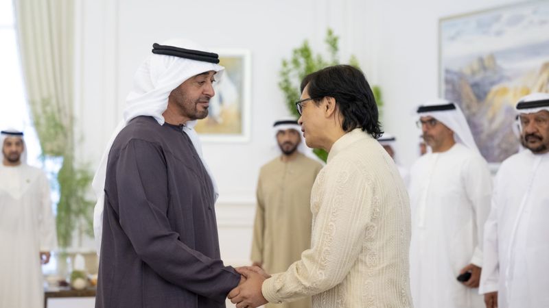 UAE President receives Philippines' DILG Secretary Abalos