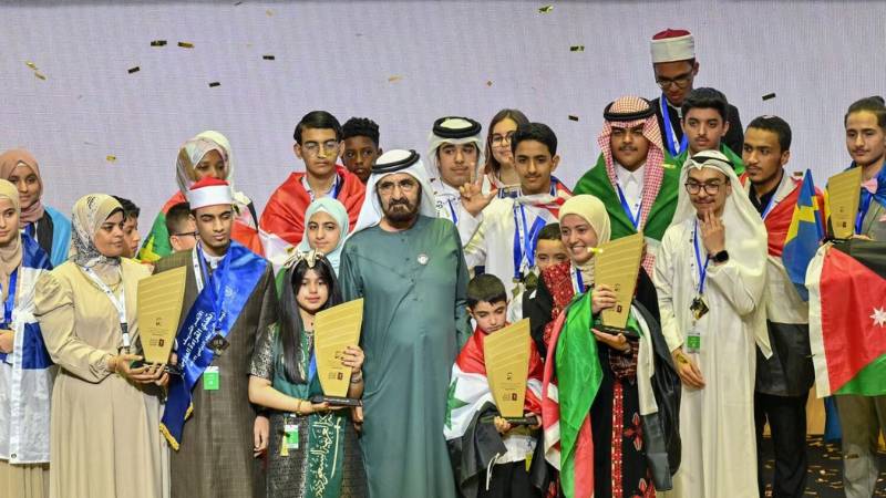 Sheikh Mohammed awards Arab Reading Champions Dh500,000 each