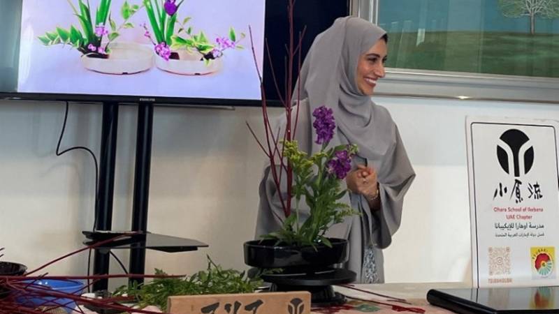 Meet the first Emirati certified Ikebana instructor in Dubai