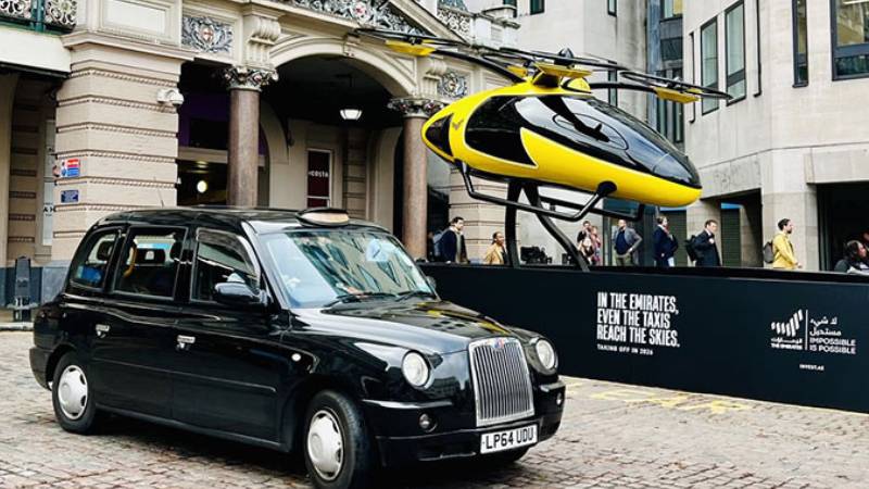 UAE flying taxis launch in London as part of ‘Bring Your Impossible’ campaign