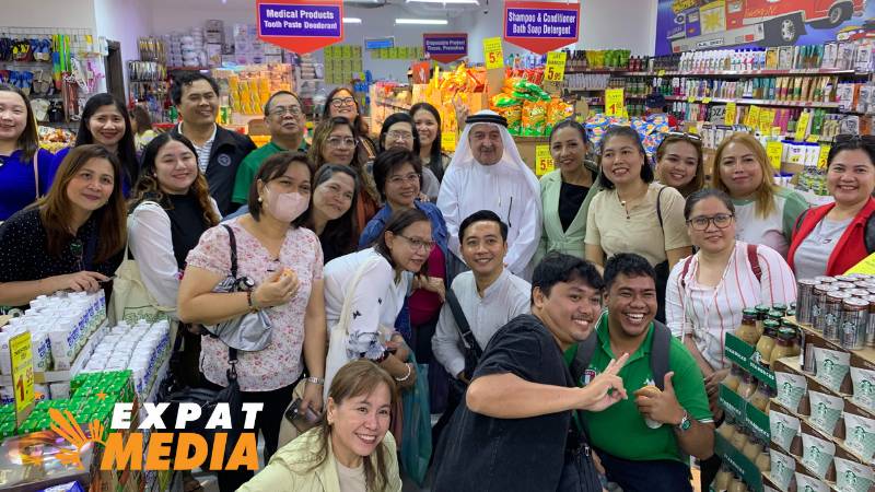 Filipino agriculture officials visit Philippine Supermarket in Dubai