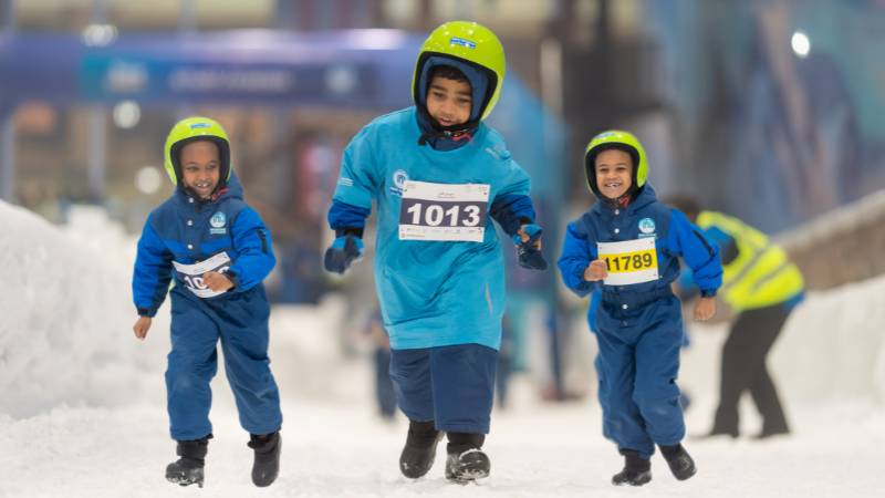 Snow Fun Run in Abu Dhabi: Winners announced
