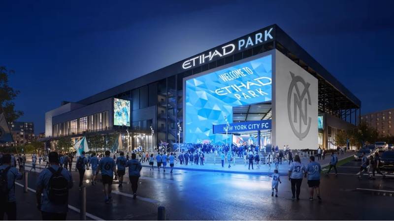 New York’s first football stadium to be named Etihad Park