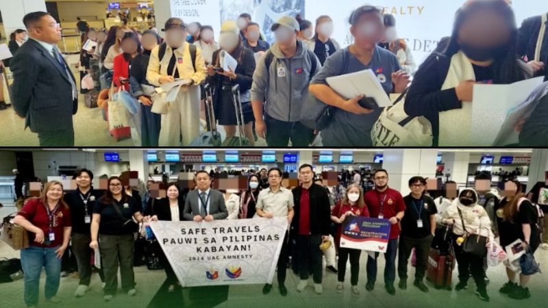 924 Filipinos repatriated from UAE under amnesty program