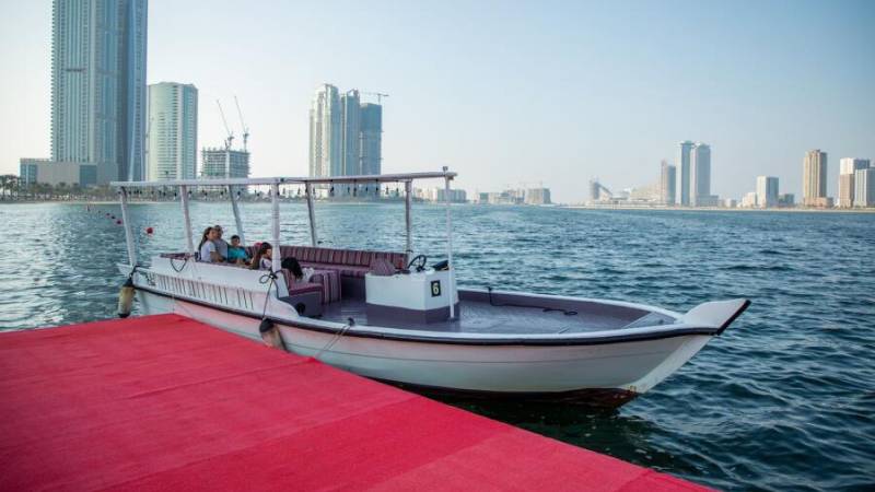 Free boat rides to Sharjah International Book Fair delight visitors