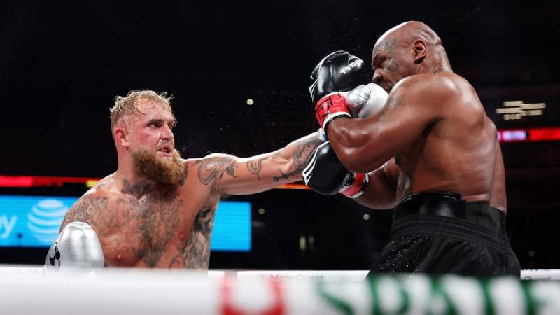 Jake Paul beats Mike Tyson in controversial boxing showdown