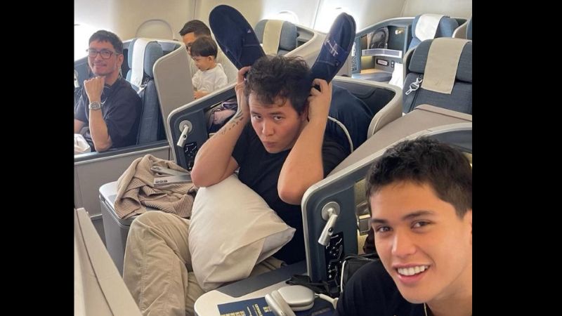 Rico Blanco, Juan Karlos, Kyle Echarri on their way to Dubai for Pinoy Beats concert