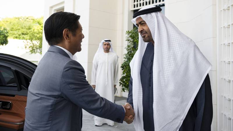 Sheikh Mohamed Bin Zayed meets Bongbong Marcos in Abu Dhabi