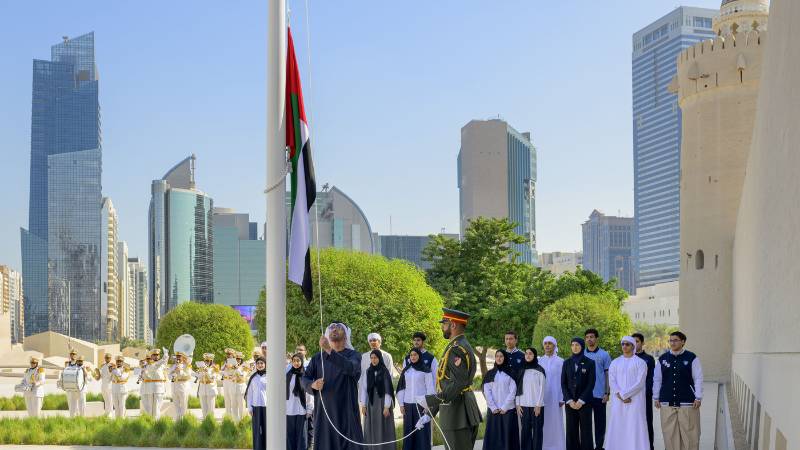 UAE President leads Flag Day celebration at Qasr Al Hosn