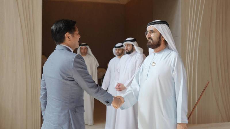 Marcos returns to Philippines after short UAE visit