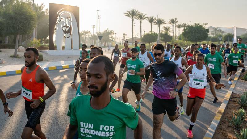 Zayed Charity Run 2024: Nearly 12,000 participate in Abu Dhabi