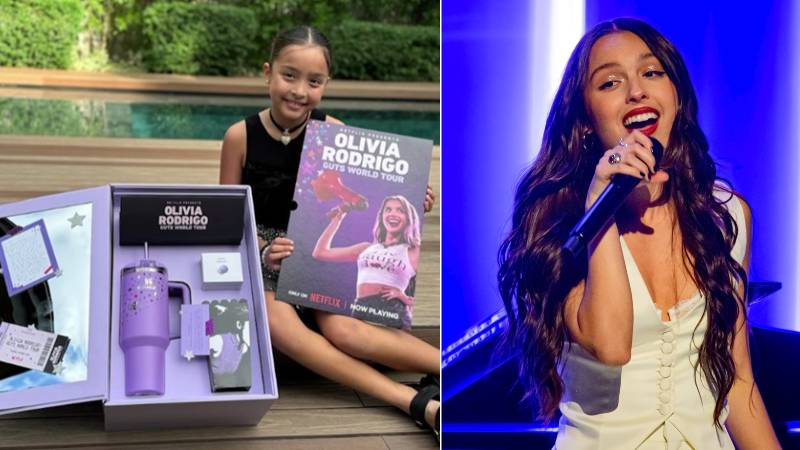 Olivia Rodrigo's surprise for Marian Rivera's daughter Zia