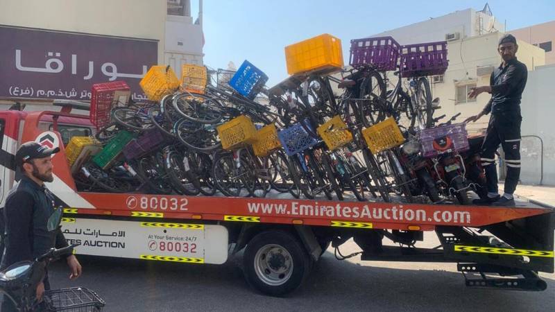 Dubai Police seizes nearly 1,800 bicycles, scooters over safety violations