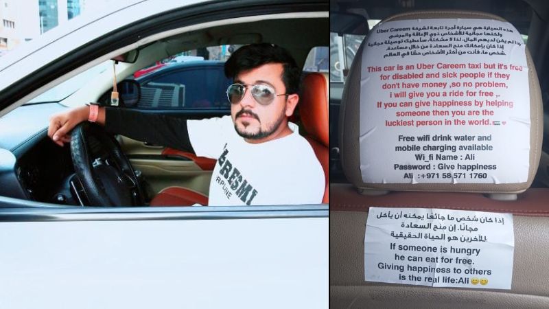 Abu Dhabi’s kind-hearted driver struggles to keep car as financial woes mount