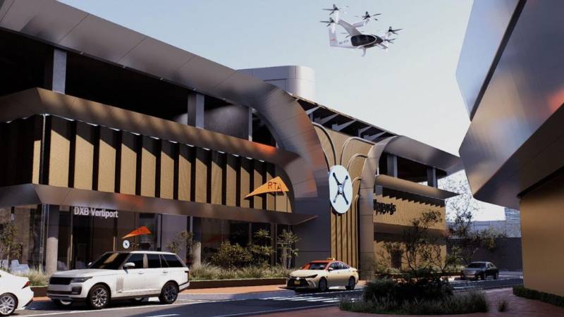 Dubai’s first air taxi station construction begins near DXB, 2026 launch eyed