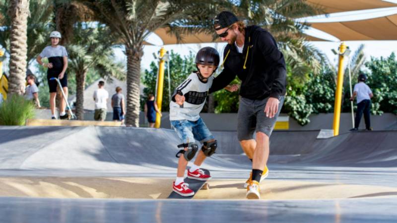 XPark by e& opens at Kite Beach with parkour, street art, VR fun