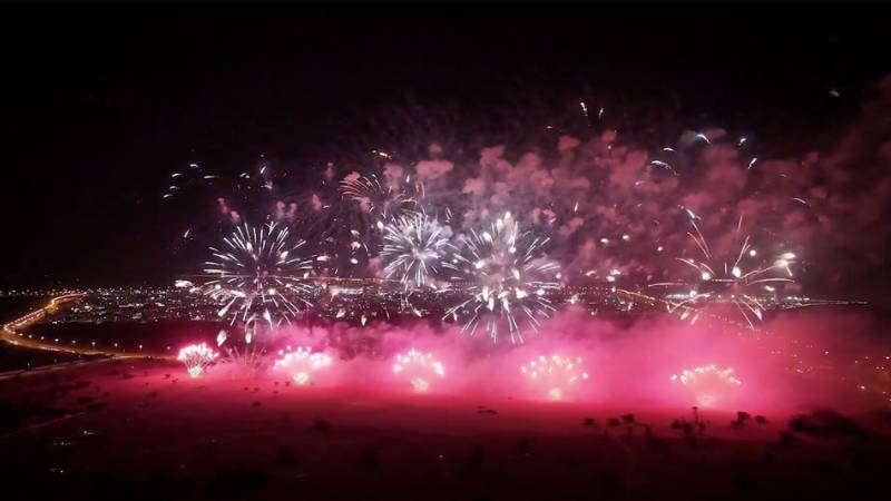 Al Ain sets world record with 11.1km fireworks display on UAE National Day