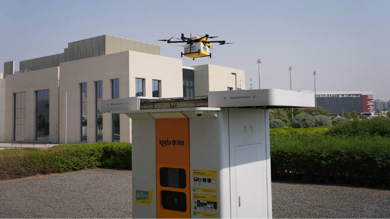 Dubai launches first drone delivery service in Dubai Silicon Oasis