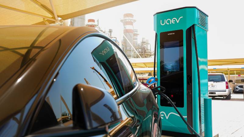 UAE: New electric car charging fees starting January 2025