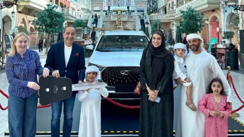 Emirati woman wins SUV as DSF Auto Season revs up for thrilling debut