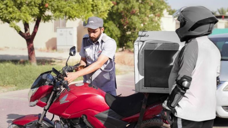 Dubai: RTA issues over 1,200 fines, impounds 77 delivery motorcycles