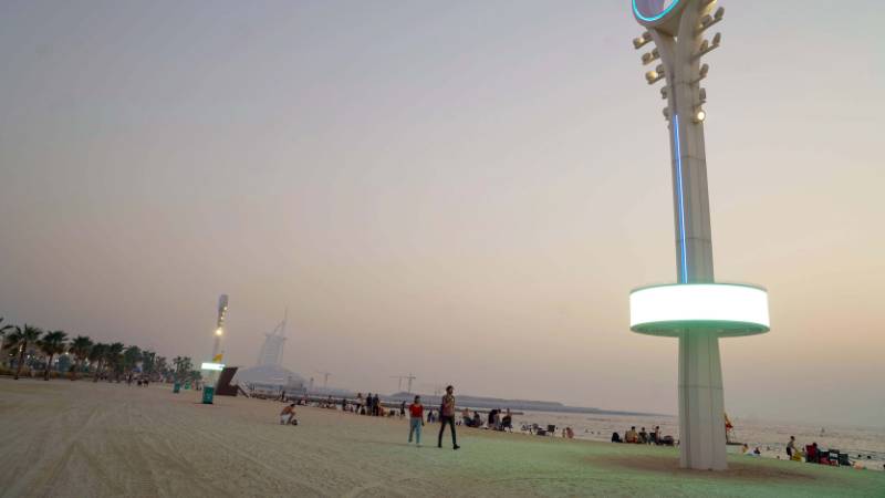 Dubai’s night swimming beaches attract 1.5 million visitors since launch