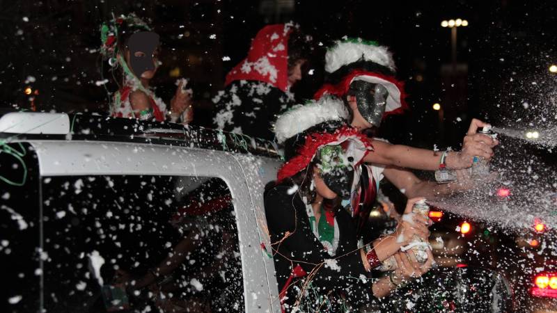 Fujairah police arrest several residents for using party sprays during National Day celebrations