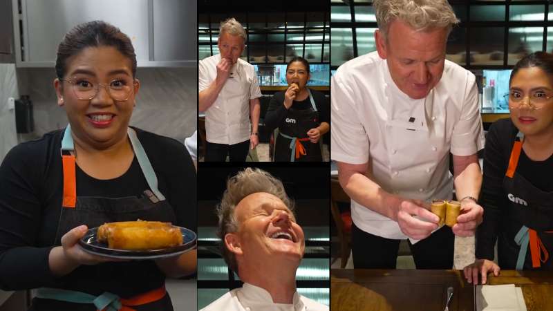 Beef Wellington in lumpia? Abi wows Gordon Ramsay