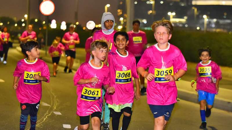 Glow up! DSF Neon Run lights up Dubai on Saturday night