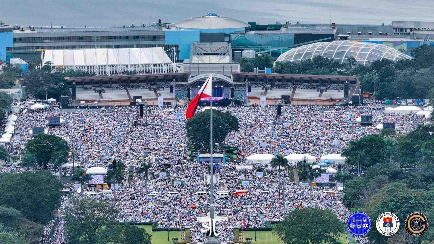 1.5 million gather at Manila rally supporting VP Sara Duterte