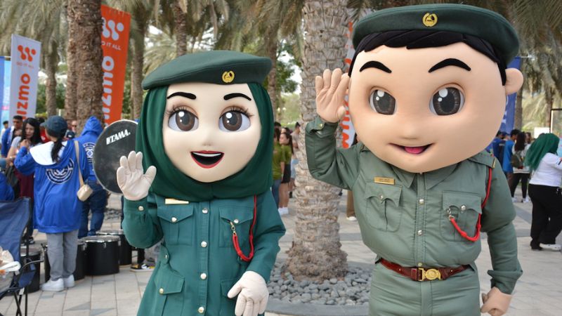 Dubai Police joins Filipinos at Barrio Fiesta Dubai 2025