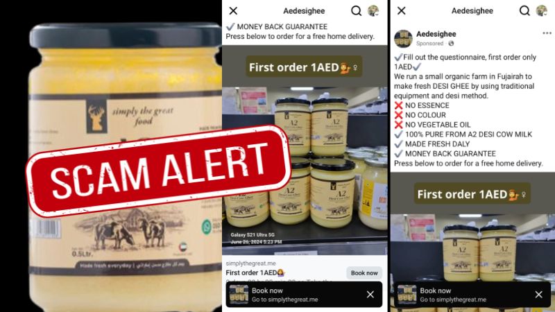 UAE residents lose thousands to Dh1 ghee scam