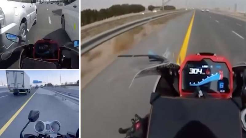 Dubai Police arrests motorist caught speeding at 304 km/h in viral video