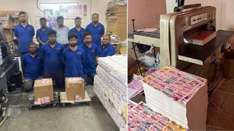 Dubai Police shuts down four printing presses for illegal massage cards