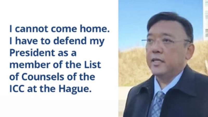 Harry Roque seeks political asylum in the Netherlands, claims pressure to abandon Duterte’s defense