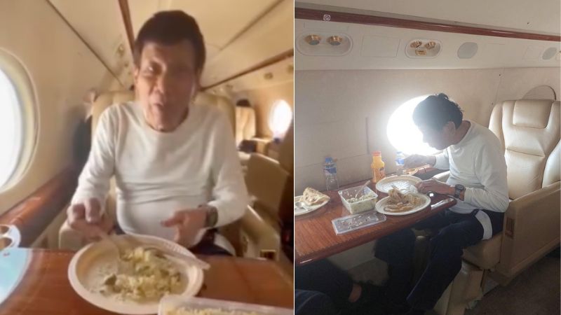 Duterte’s plane departs Dubai for Rotterdam en route to ICC trial