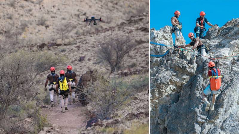 Dubai Police: Brave Squad of Hatta rescues 25 from mountains