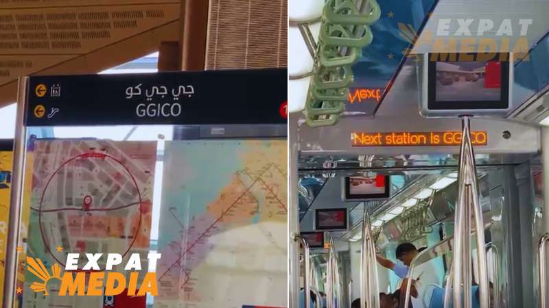 Dubai: GGICO Metro Station renamed, but signages yet to change
