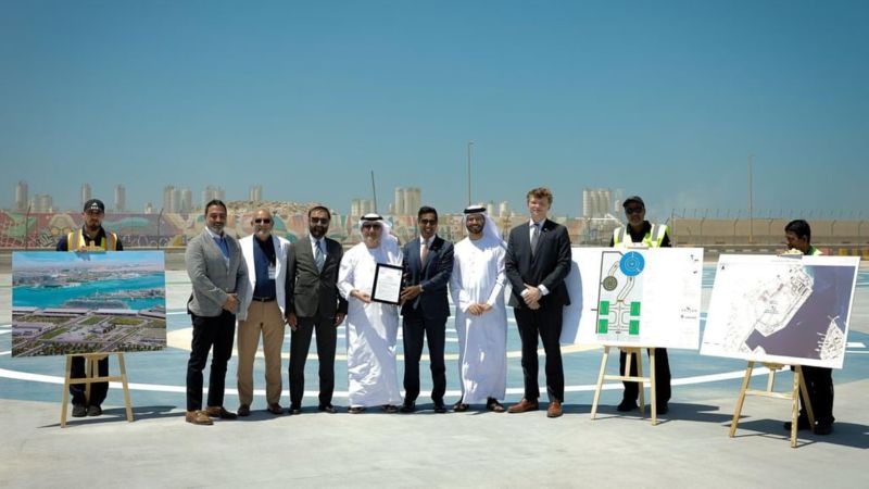 UAE approves design for first hybrid heliport at Zayed Port