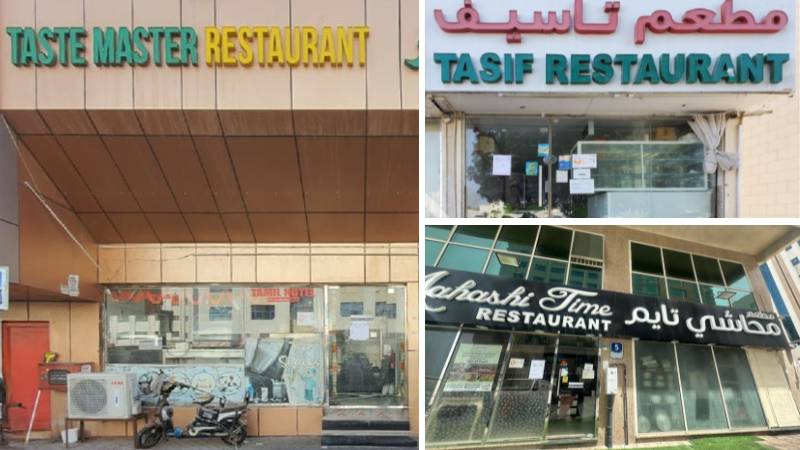 Abu Dhabi shuts down 3 restaurants over insect infestations, food safety violations