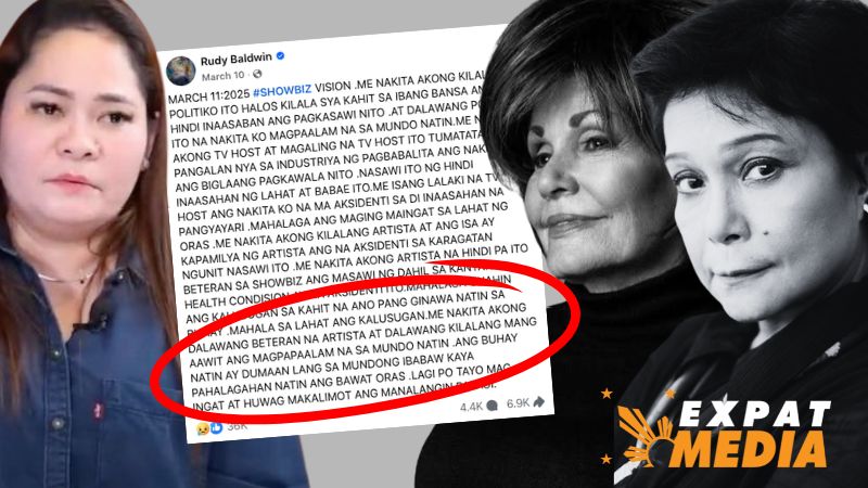 Did Rudy Baldwin predict deaths of Nora Aunor and Pilita Corrales? Netizens react to viral post