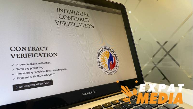 New contract verification rules for Filipinos in Dubai, northern emirates starting May 1