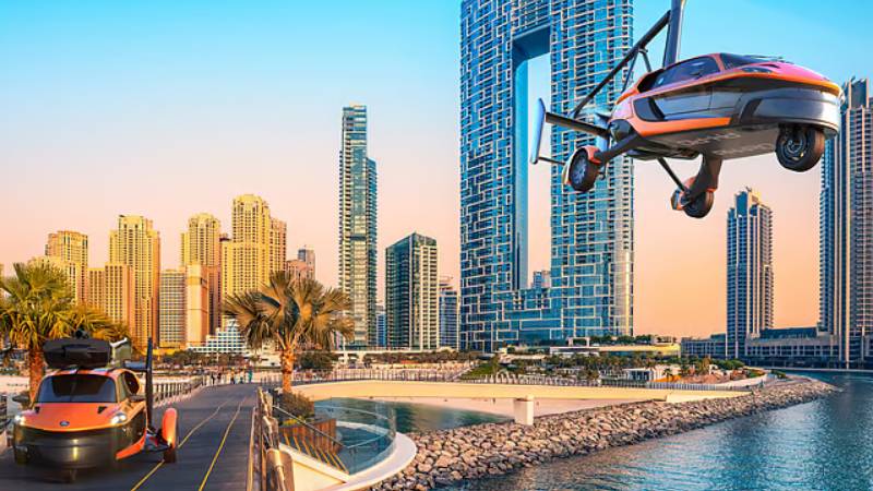 Sharjah unveils flying car set to hit UAE skies by 2027