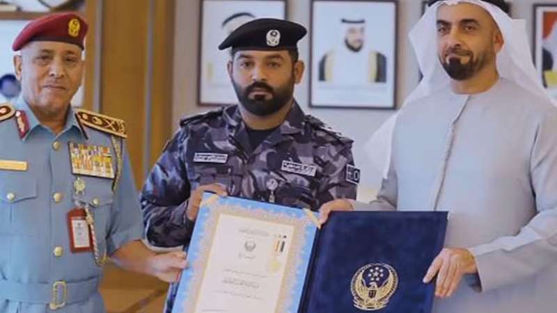 Hero cop honoured after Ras Al Khaimah road rage shooting kills three women