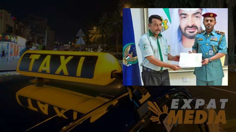 Ajman taxi driver honoured for saving elderly man from being run over