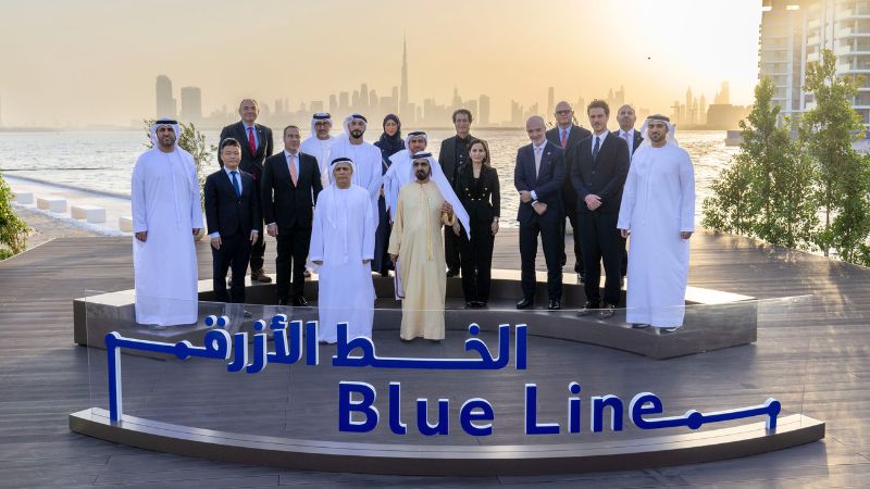 Dubai Metro Blue Line to open by 2029, linking 9 districts and featuring world’s tallest station