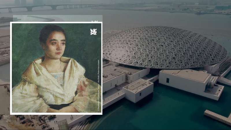 Juan Luna’s iconic ‘Una Bulaqueña’ on display at Louvre Abu Dhabi