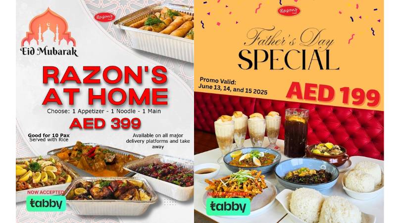Feast for 10! Razon’s of Guagua UAE launches Eid party platters