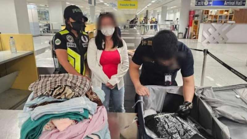 Filipina arrested at NAIA with ₱29.7 million worth of shabu in luggage